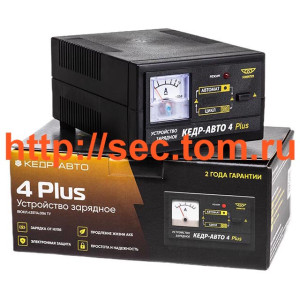 Зарядное устройство автомобильных АКБ Кедр-Авто 4 plus