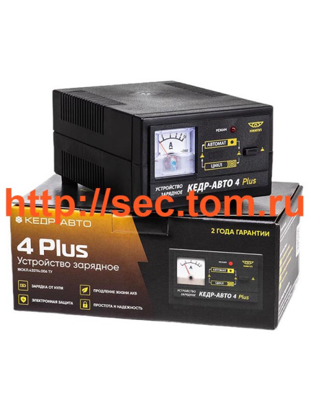 Зарядное устройство автомобильных АКБ Кедр-Авто 4 plus