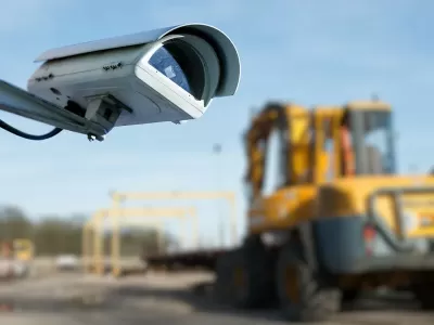 Видеонаблюдение на строительной площадке